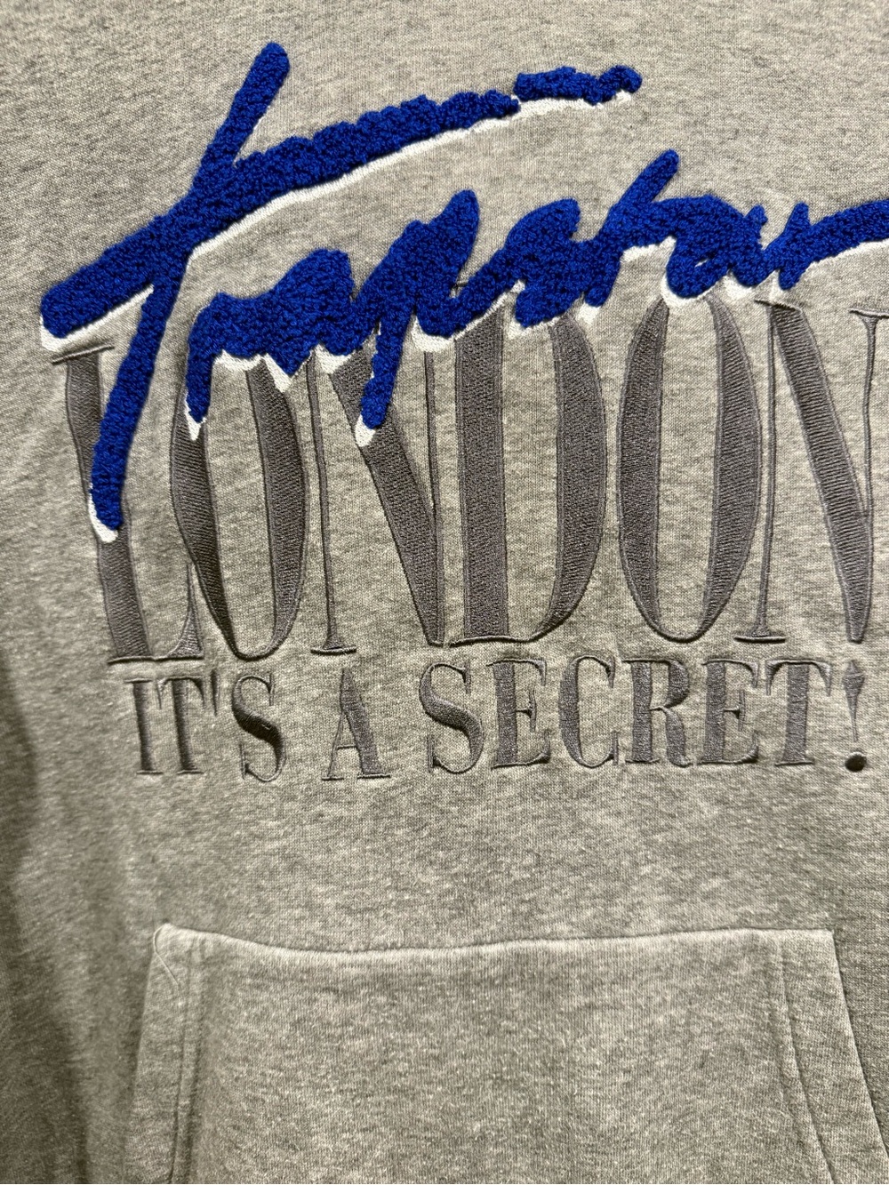 Trapstar London Gray Hooded Sweatshirt Mens XS - Picture 3 of 6